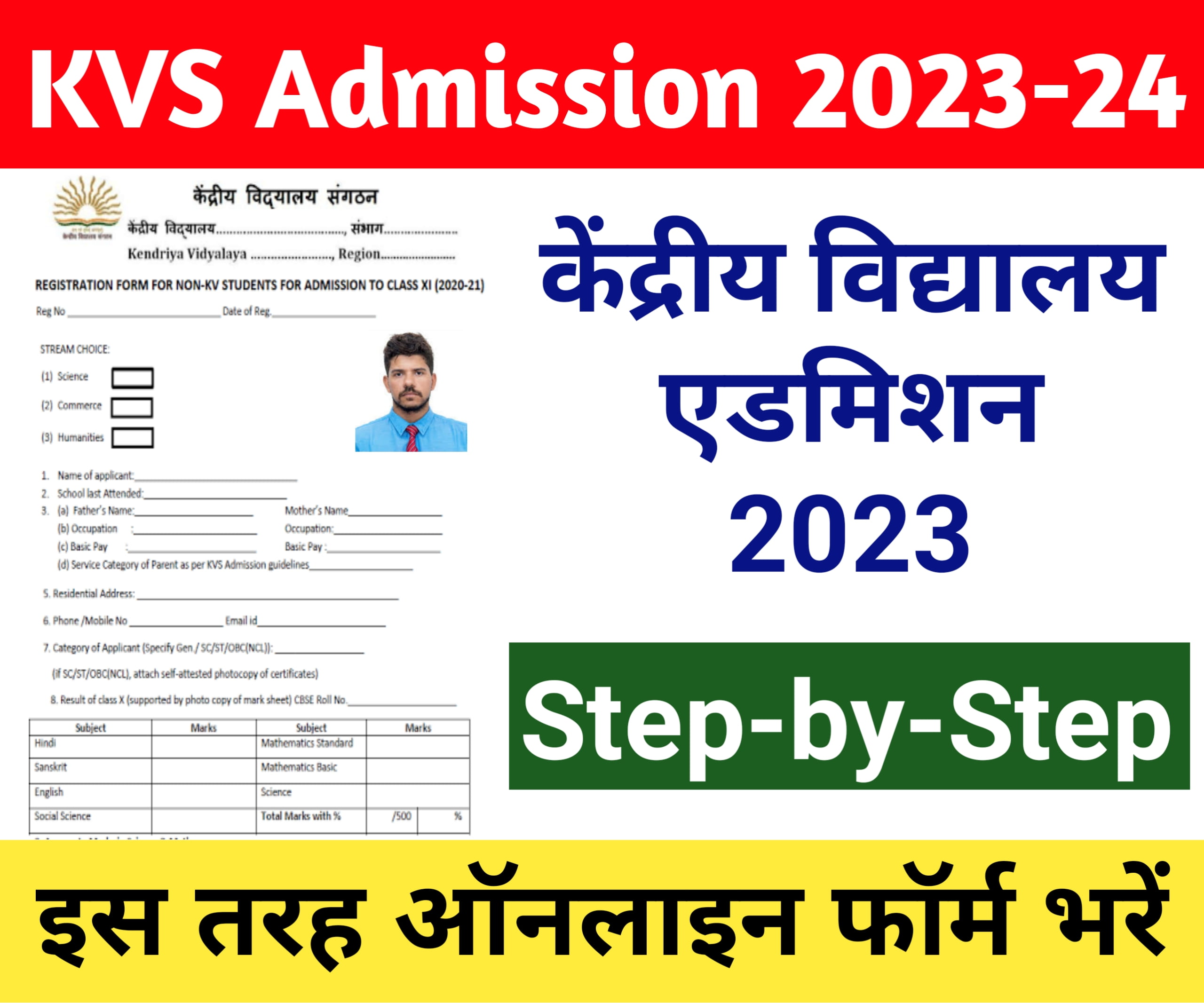 KVS Admission 2023-2024